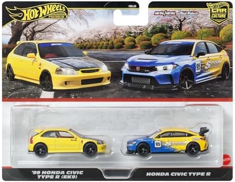 Alternative view of 1:64 ölçekli araçlardan oluşan Premium Car Culture 2'li paket, benzersiz çiftler, Real Riders tekerlekler, Metal/Metal şasi, koleksiyonculara uygun hediye, JBL00