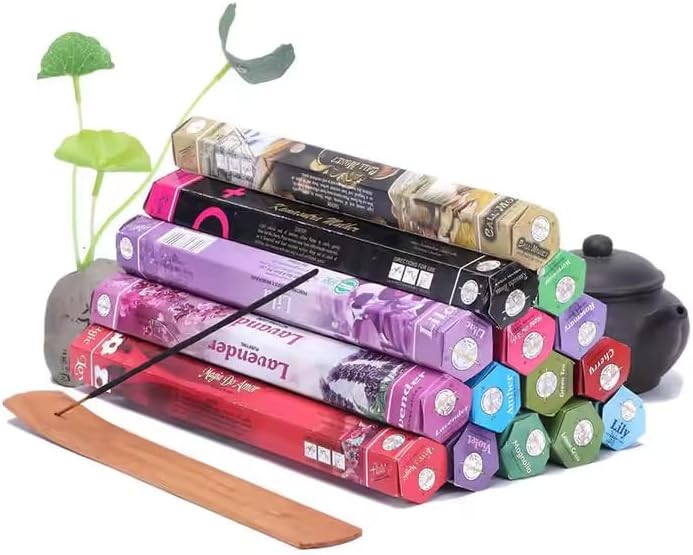 Alternative view of 120 Adet 6 Paket Karma Tütsü ve Kayığı, Çubuk Seti ve Ahşap Tutucu