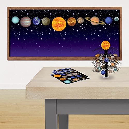 Alternative view of Beistle 1er Pack Starry NIGHT arka plan, 4-feet 30-feet
