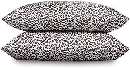 Alternative view of Betsey Johnson Betseys Leopar Saten Çarşaf Seti, King