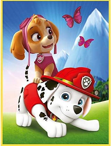 Alternative view of 43003 4'ü 1 arada: 2x10 büyük parçalar Arkada iki boyama kitabı, Psi karakterli renkli bulmacalar, 2 yaşından büyük çocuklar için eğlence Primo, PAW Patrol Ekibi