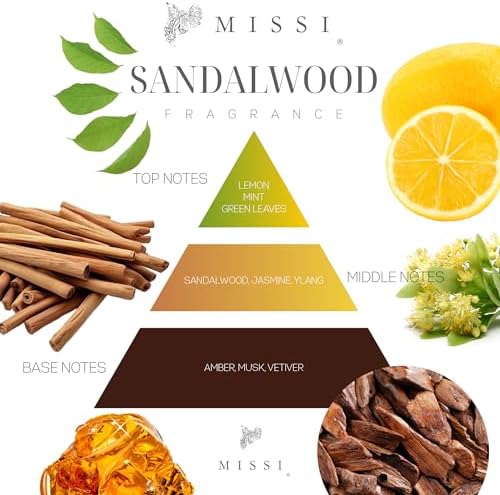 100 ml Altıgen Şişe Sandal Wood Oda Kokusu