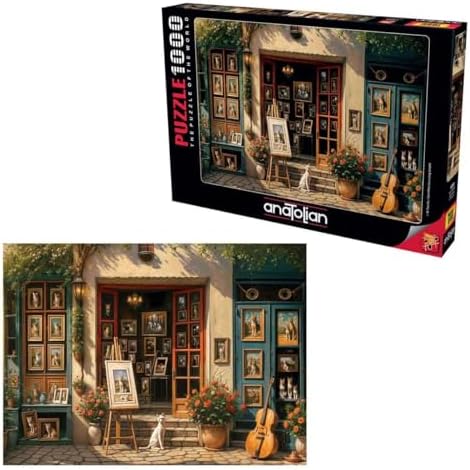 Puzzle - Kedi Galerisi,1000 Parça Puzzle, #1200