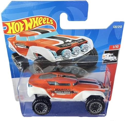 Alternative view of - Hyper Rocker - HW Rescue 1/10 - HCX26 - Short Card - Mountain Search & Rescue - Mattel 2022 - 1:64