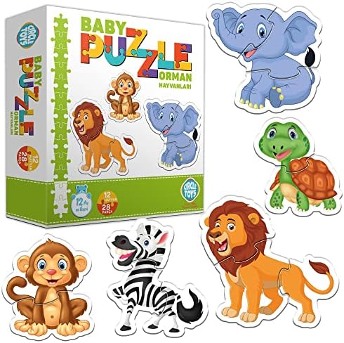 Circle Toys Baby Puzzle Orman Hayvanları