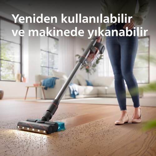 Alternative view of Orijinal Mikrofiber Pedler - 6000 ve 7000 Serisi ile Uyumlu, 4 Bez, Yıkanabilir, Yeniden Kullanılabilir (XV1670/02)
