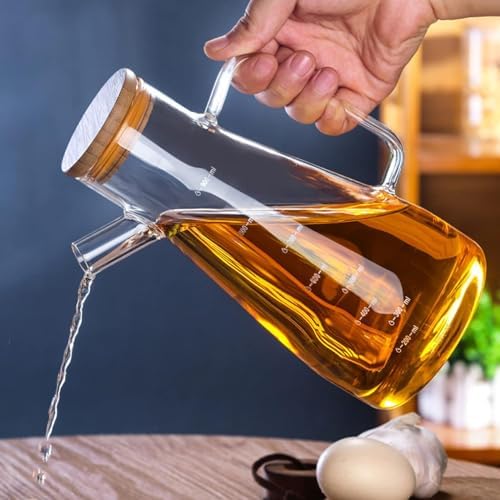 Alternative view of Yağlık Sirkelik Seti Silikon Contalı Bambu Kapaklı 3'lü Set - 900 ml 2 Adet ve Altlık