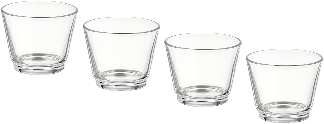 Alternative view of Tealight mumluk, cam, gıda servisi için kullanılabilir