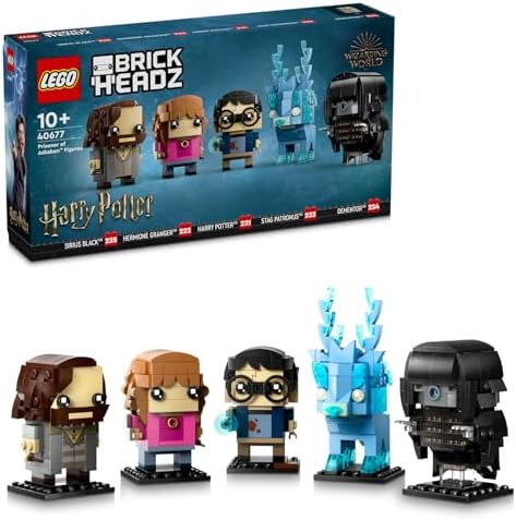 Alternative view of BrickHeadz Harry Potter Azkaban Tutsağı Figürleri 40677-10 Yaş ve Üzeri Çocuklar için Dekoratif, Hediyelik Yaratıcı Model Yapım Seti (697 Parça)