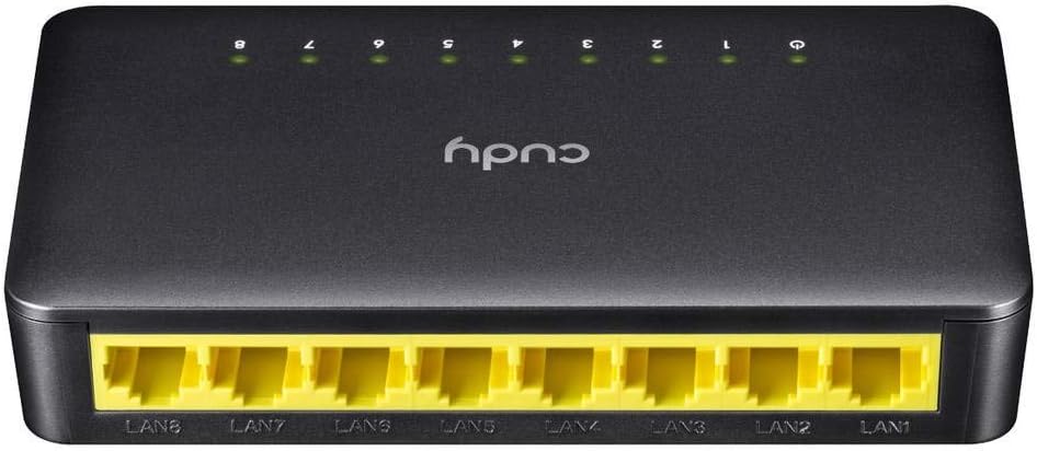 Alternative view of Cudy FS108D 10/100Mbps 8 Port Megabit Switch