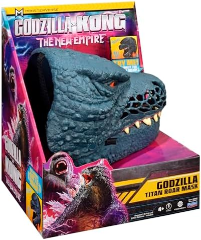 Alternative view of PlayMates Godzilla x Kong Sesli Maske Godzilla