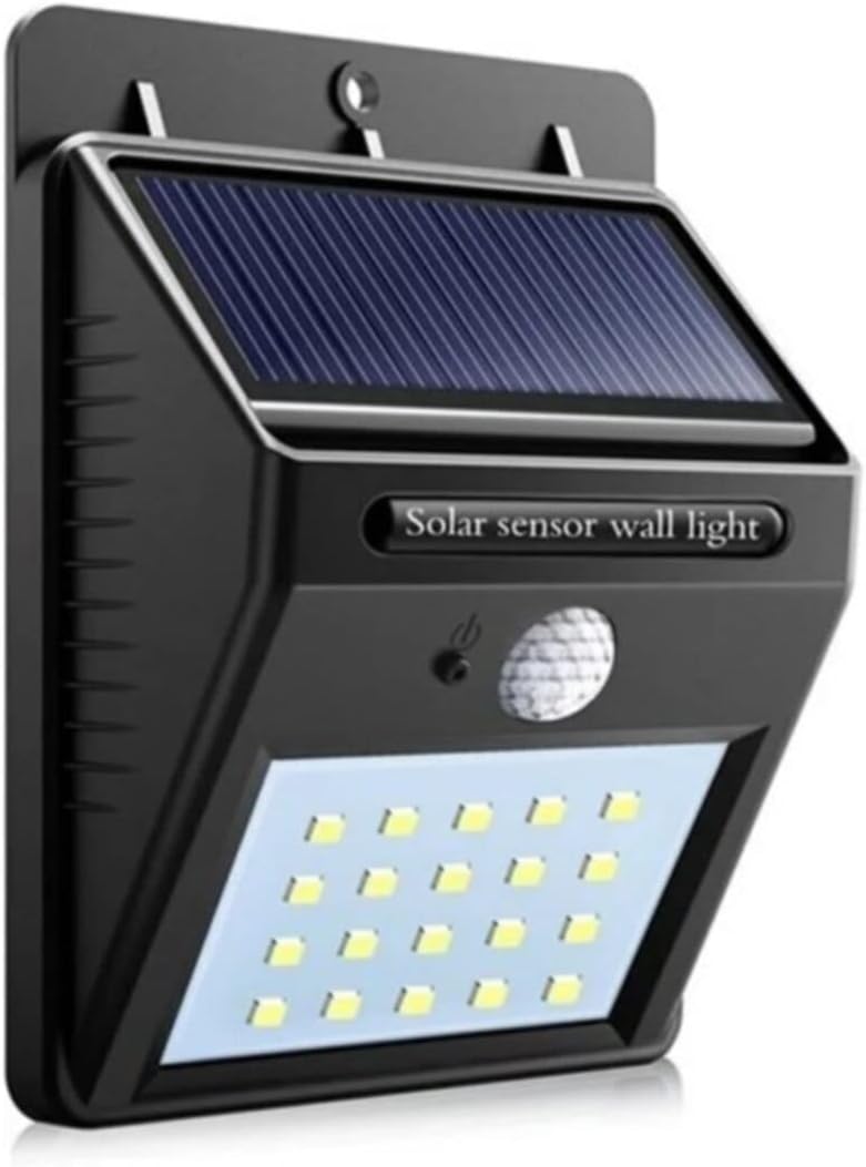 20 Led'li Güneş Enerjili Hareket Sensörlü Bahçe Lambası - Görsel 3