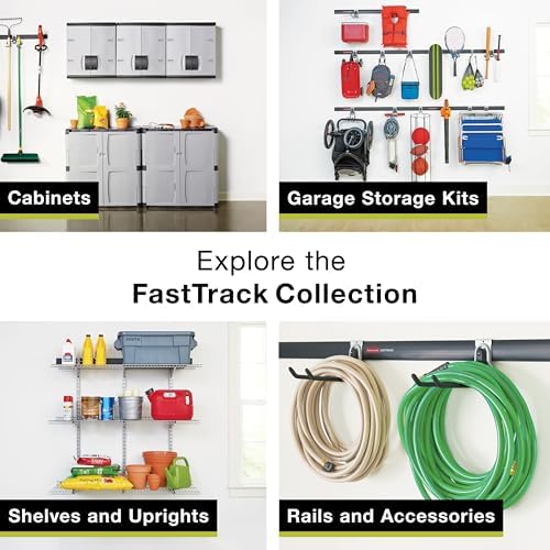 Alternative view of Rubbermaid Newell Organisation Garaj Fast Track Hortum İçin