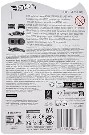 Porsche 935 JCB37 Legends Tour Short Card Spectraflame Pink Protector Case Mattel 2025 1:64 - Görsel 2