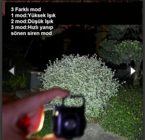 Alternative view of Mini Manyetik LED Kamp Lambası, 30 LED, 3 Mod, Şarj Edilebilir, Anahtarlık, Oto Tamir Lambası