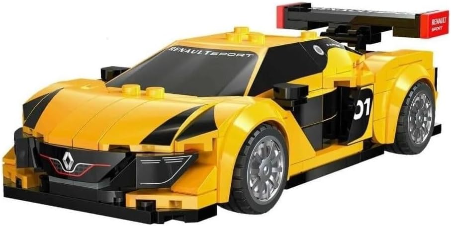 Alternative view of Vagon C55037W Cada Renault Sport Rs 01 271 Parça Block Oyuncak