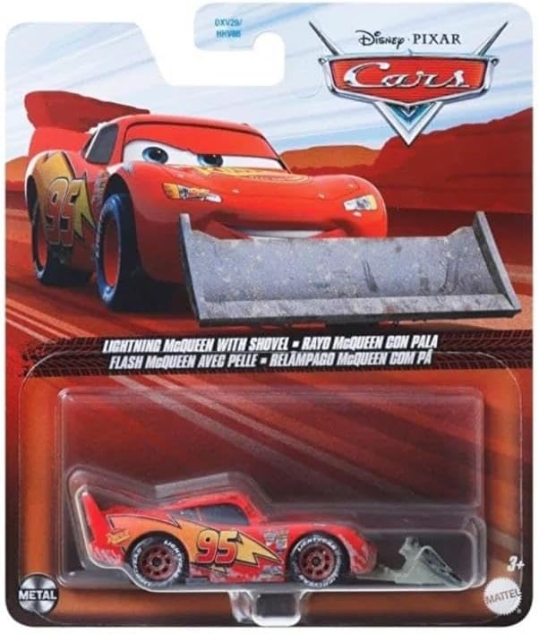 Cars Tekli Karakter Araçlar Lightning McQueen With Shovel FNV21