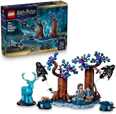 Alternative view of Harry Potter Yasak Orman: Expecto Patronum 76475-7 Yaş ve Üzeri Çocuklar için 2 Ruh Emici Figürü ve Çatal Boynuzlu Geyik Patronus İçeren Yaratıcı Oyuncak Yapım Seti, Hediye Fikri (244 Parça)