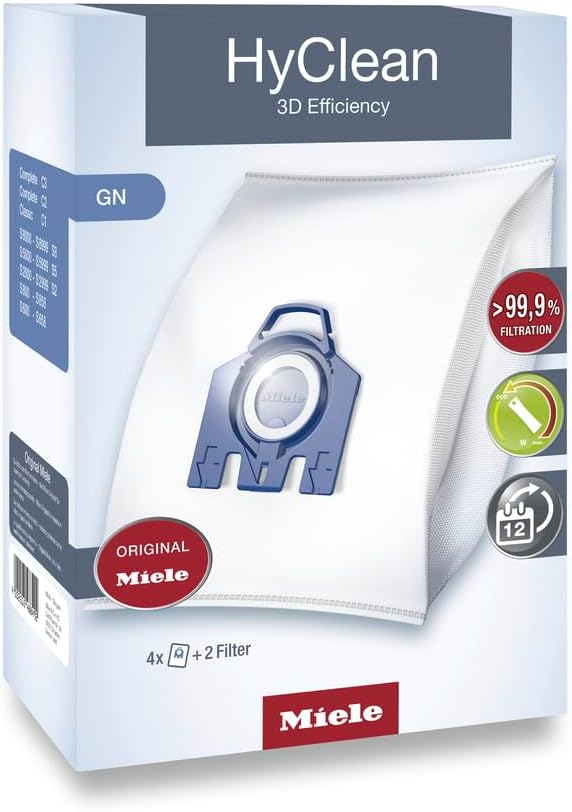 HyClean 3D 4'lü Toz Torbası GN - No. 12321130 -Complete C2, Complete C3, Classic C1, S8, S5, S2, S800, S600 - Görsel 3
