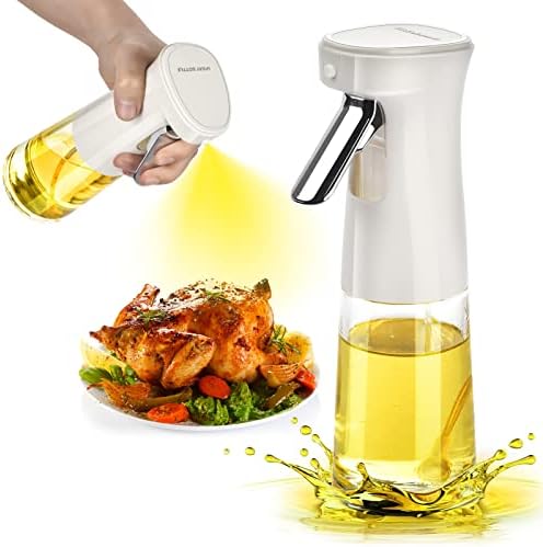 Alternative view of Pişirme için Zeytinyağı Püskürtücü, 240ml Zeytinyağı Sprey Şişesi, Cam Zeytinyağı Püskürtücü Mister, Hava Fritözü için Yağ Püskürtücü, Barbekü, Salata, Pişirme, Izgara Mutfak Aletleri