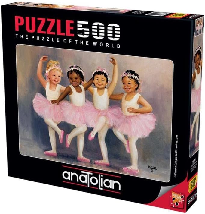 Puzzle - Minik Balerinler / 500 Parça, #3598 - Görsel 2