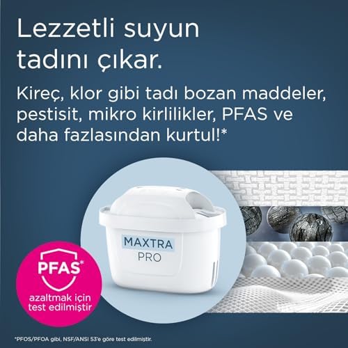 MAXTRA PRO Pure Performance Yedek Su Arıtma Filtresi, 6’lı