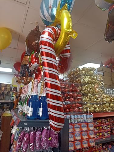 Alternative view of Yılbaşı Ağacı Süsü Noel Gold Şekerleri Yılbaşı Temalı Hediyeler Folyo Noel Balonu 1 Adet 84-39 cm