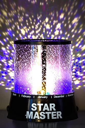Alternative view of Star Master Pilli Projeksiyonlu Led Yıldızlı Renkli Gece Lambası Bebek Odası Lamba Uzay