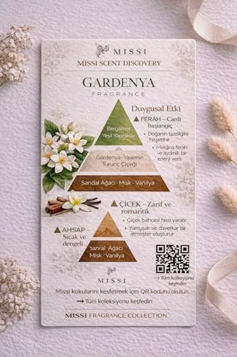 Kapaklı Gardenya Kokulu Vegan Mum (140 gr) - Görsel 3