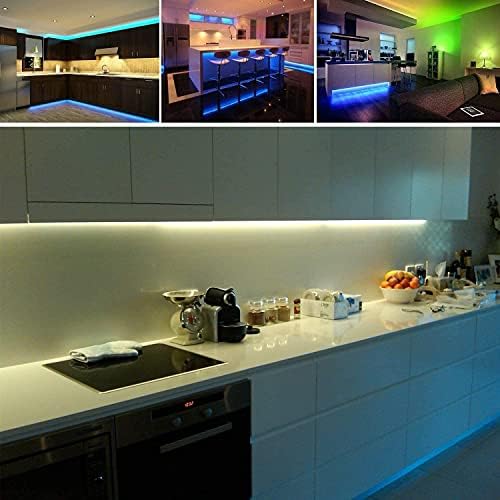 Ema Dükkan Tv Monitör Arkası Kumandalı RGB Şerit Led İç Mekan Led Işıldak | Animasyonlu RGB Şerit Led (1 Metre)