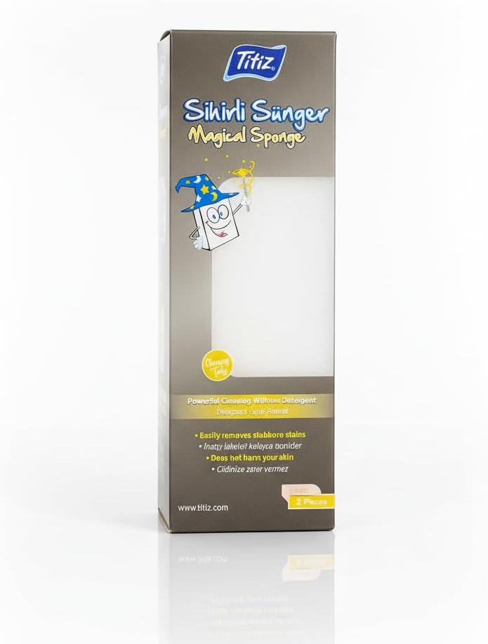 Titiz TP-435 Magical Sponge Sihirli Temizlik Süngeri 2'li Paket