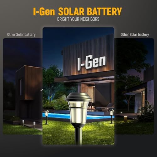 I-Gen B163 4 Adet AA 1100 mAh Şarj Edilebilir Kalem Pil 1.2V Ni-MH Solar Aydınlatma Uyumlu