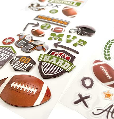 Alternative view of Paper House Productions Çıkartma Çeşitleri Paketi, Futbol, 3'lü Paket, 3 Parça