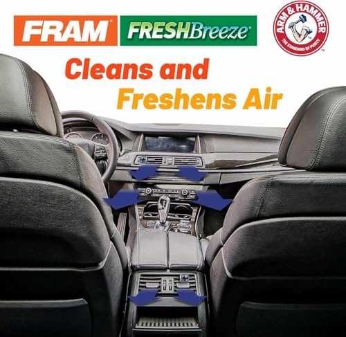 Fram BMW Araçlar için Kol ve Çekiç Kabinli Taze Esinti Kabin Hava Filtresi, CF10936 - Görsel 3
