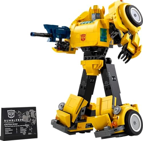 Alternative view of Bumblebee 10338 - Yetişkinler İçin Koleksiyonluk Robot Aksiyon Figürü Yapım Seti (950 Parça)