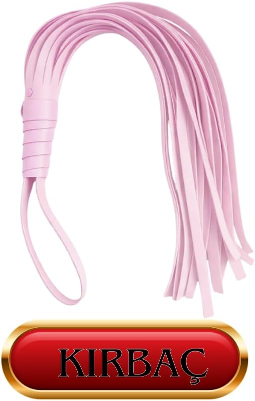 12 Parça Pembe Fantezi Set, Maske, Kelepçe, Kamçı, Tasma, Kelepçeler, Klipsler, Tüy, Halka, İp, Kiss Me Etiketleri