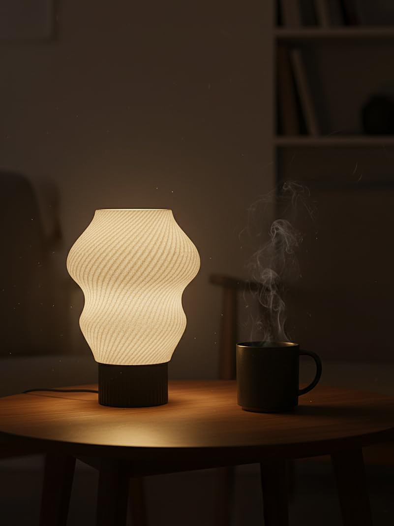 Alternative view of Designobee Madame - Modern Masa ve Gece Lambası – Ambiyans Lambası, Dekoratif LED Abajur, E14 Duy