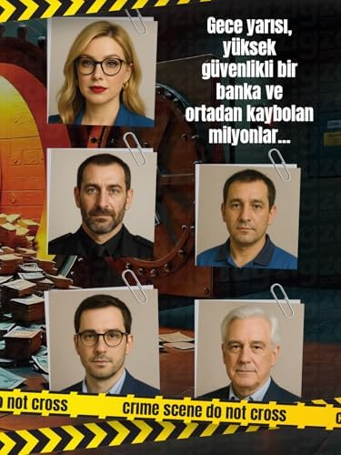 Cases Bankada Soygun, Dedektif Dava Çözme Oyunu, Hırsızı Bul, 16+ Yaş