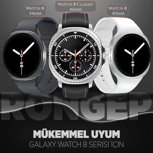 Alternative view of ile Uyumlu  Motion Loop Kordon Galaxy Watch 8 44mm/40mm/Classic 46mm için Premium Yumuşaklıkta Galaxy Watch 8 Kordonu Çift Renkli Silikon Watch 8 Classic Kordon