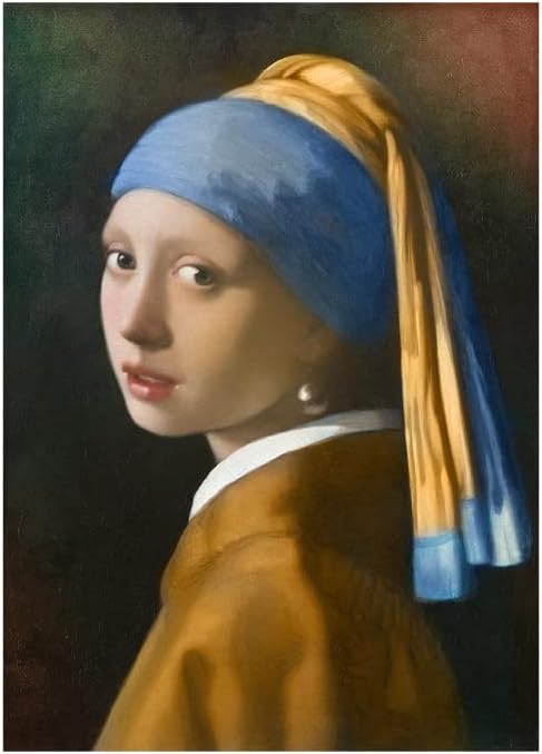 1000 Parça Puzzle - GIRL WITH A PEARL EARRING (İNCİ KÜPELİ KIZ)
