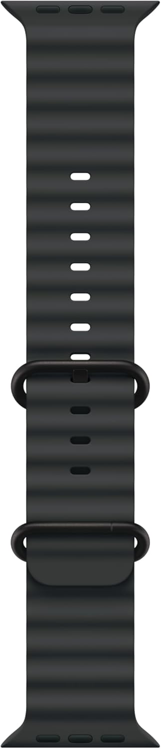 Apple Watch Band - Ocean Band - 49 mm - Siyah - One Size