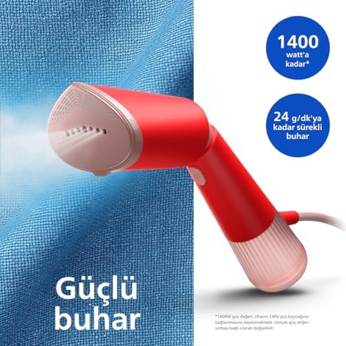Alternative view of 5000 Serisi El Tipi Buharlı Düzleştirici, 24 g/dk'ya kadar kesintisiz buhar, Taşınabilir Dikey Ütü, STH5020/40
