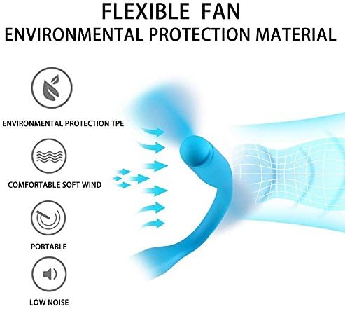 Alternative view of Swallowzy Mini USB Fan 6'lı Paket Taşınabilir Esnek Soğutucu Soğutma Fanı Bilgisayar PC Dizüstü Bilgisayar için Güç Bankası