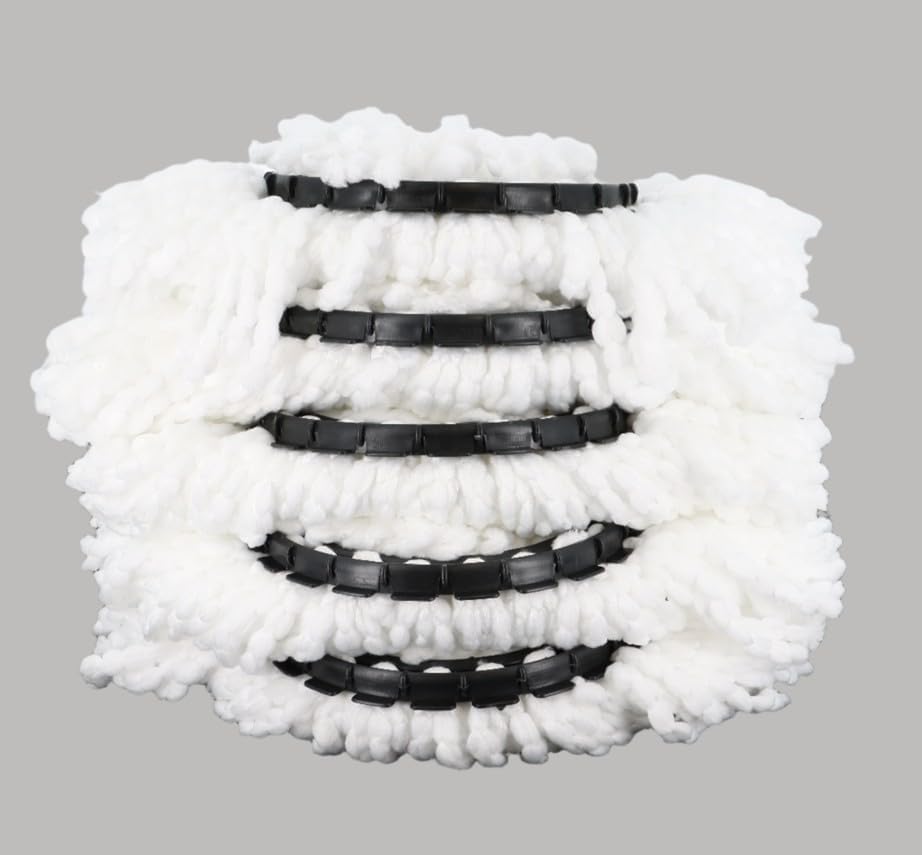 Yedek Mikrofiber Paspas Başlıkları - 5'li Paket
