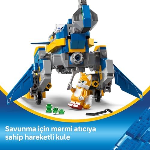 Alternative view of the Hedgehog Cyclone, Metal ’e Karşı 77002-8 Yaş ve Üzeri Çocuklar için Koleksiyonluk Yaratıcı Oyuncak Yapım Seti, Doğum Günü Hediyesi (290 Parça)