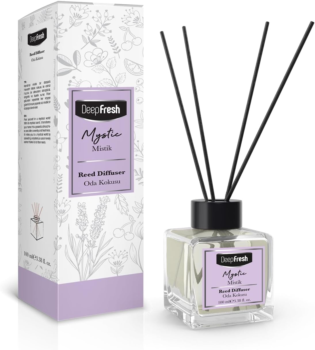 Çubuklu Oda Kokusu 100 ml (Mistik) - Görsel 3
