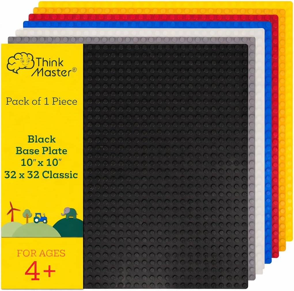 Alternative view of thinkmaster Klasik Bütün markalar ile uyumlu Zemin Plakası (Sİyah)
