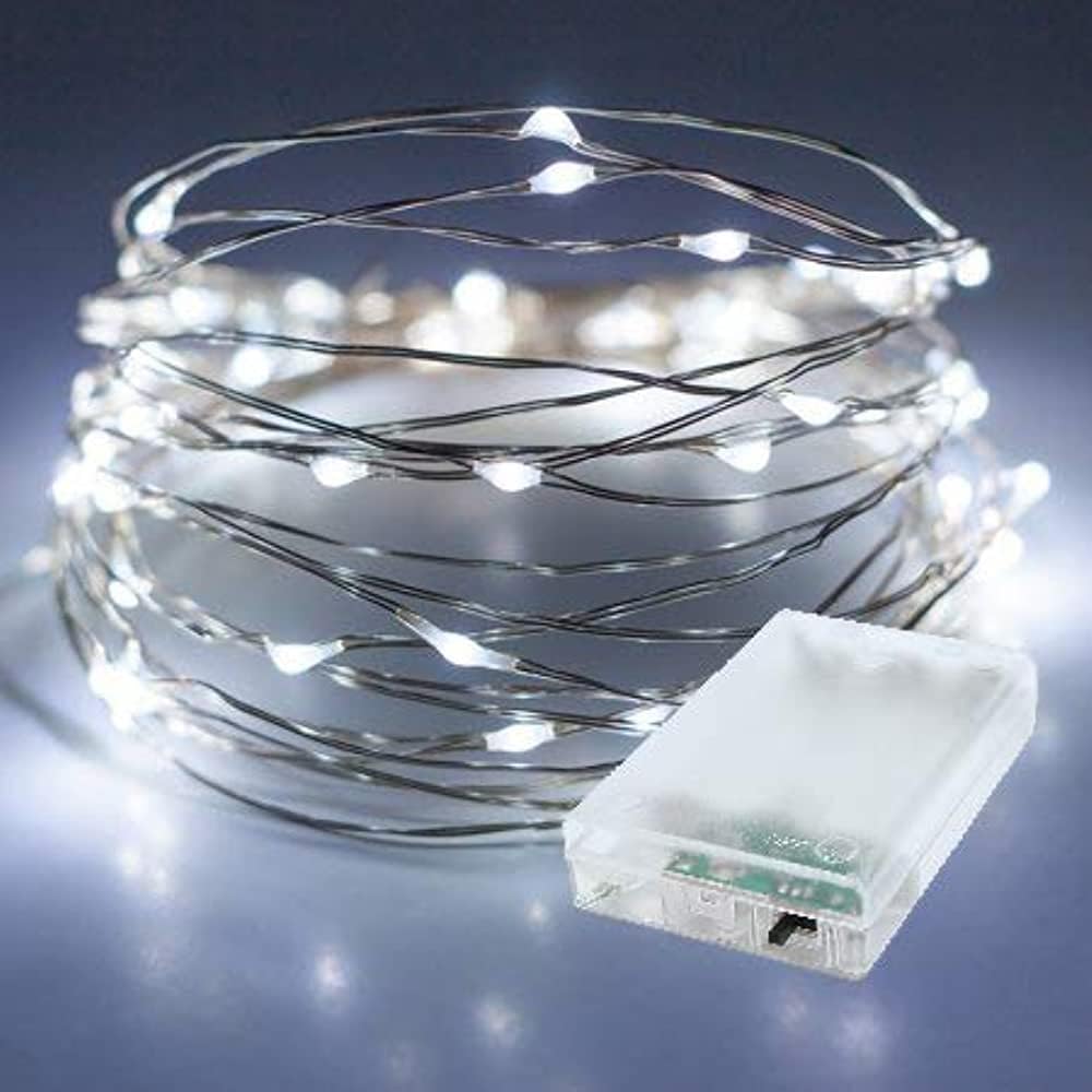 Alternative view of - iki Pilli 3 Fonksiyonlu 3 Metre Beyaz Peri Led