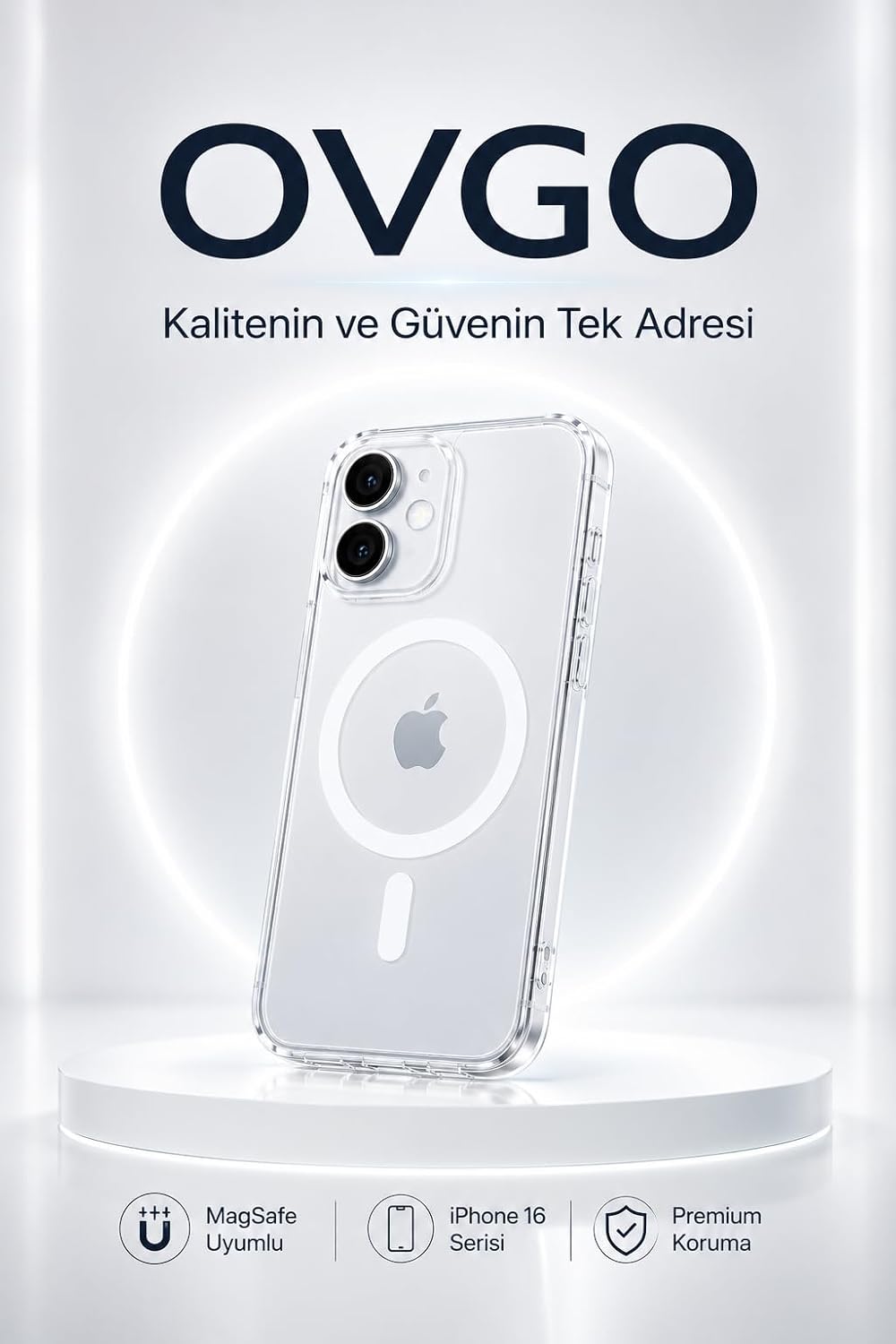 iPhone 16 MageSafe Uyumlu Manyetikli Kılıf Manyetikli - Görsel 2