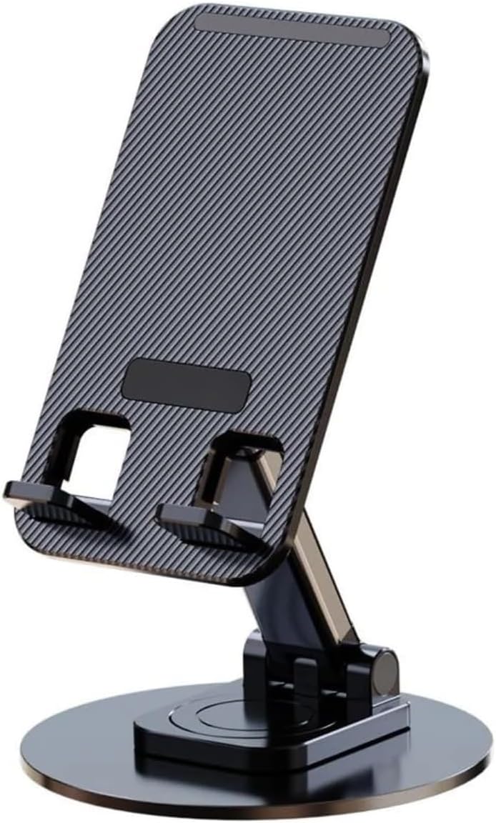 Alternative view of HT-A10 Masaüstü Telefon Tablet Tutucu Stand Taşınabilir Portatif Metal Taban 360 Derece Dönebilir